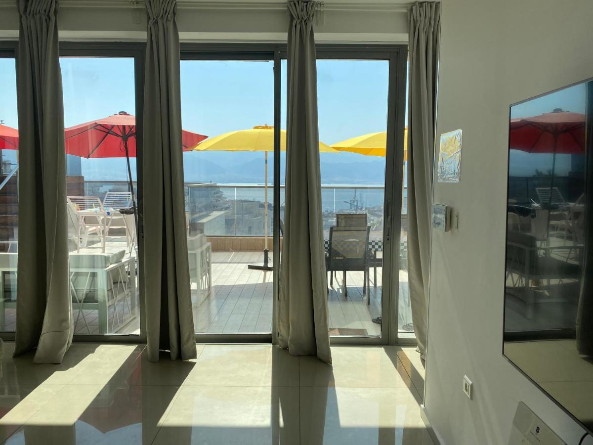 Stunning Penthouse With Sea Views And Private Heated Pool Lägenhet Eilat Exteriör bild