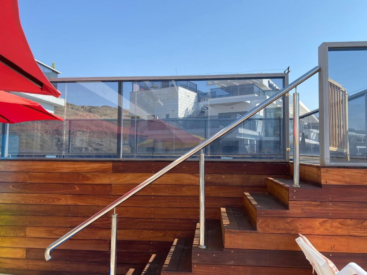 Stunning Penthouse With Sea Views And Private Heated Pool Lägenhet Eilat Exteriör bild