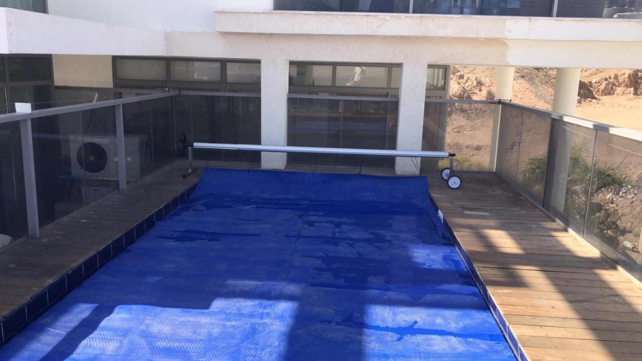 Stunning Penthouse With Sea Views And Private Heated Pool Lägenhet Eilat Exteriör bild