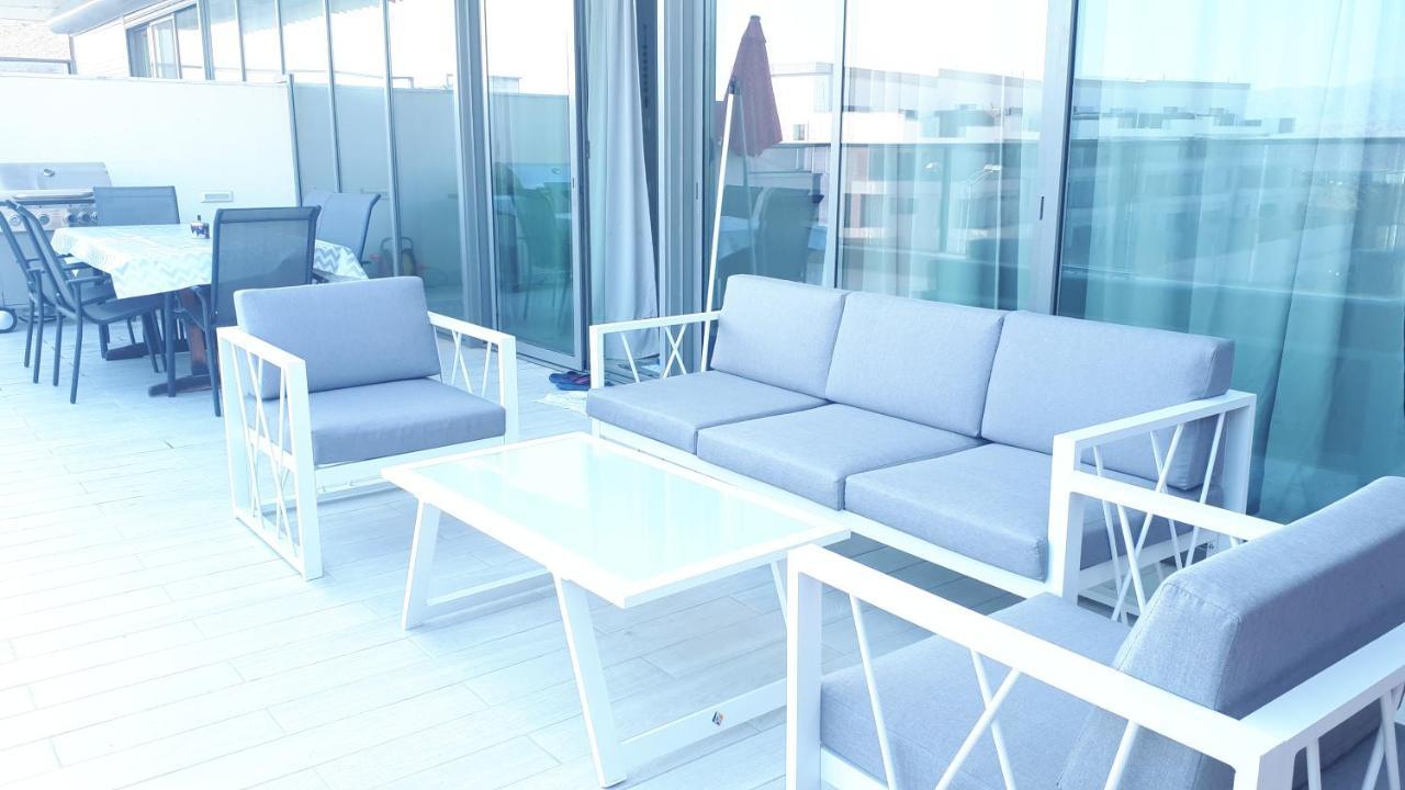 Stunning Penthouse With Sea Views And Private Heated Pool Lägenhet Eilat Exteriör bild